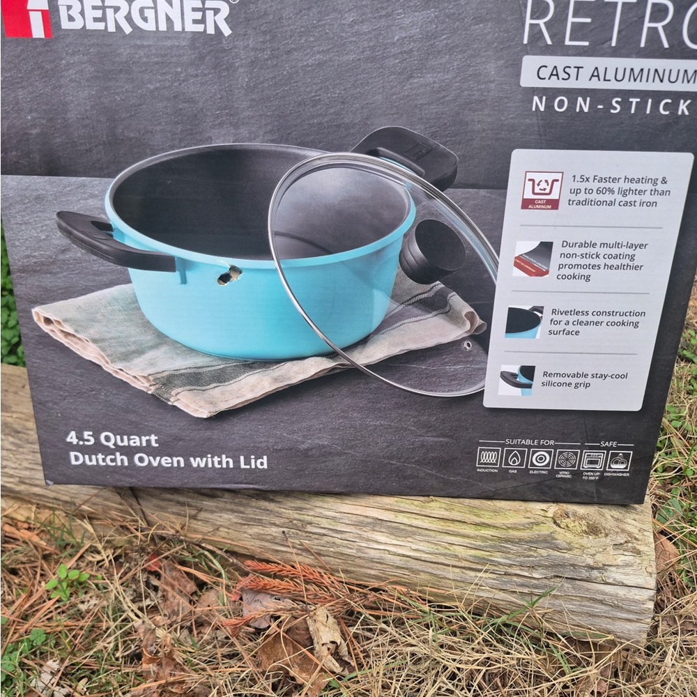 Bergner Blue Dutch Oven with Lid SOLD